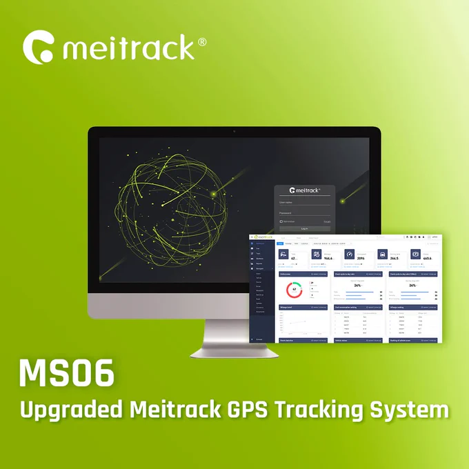 upgraded meitrack gps tracking system ms06
