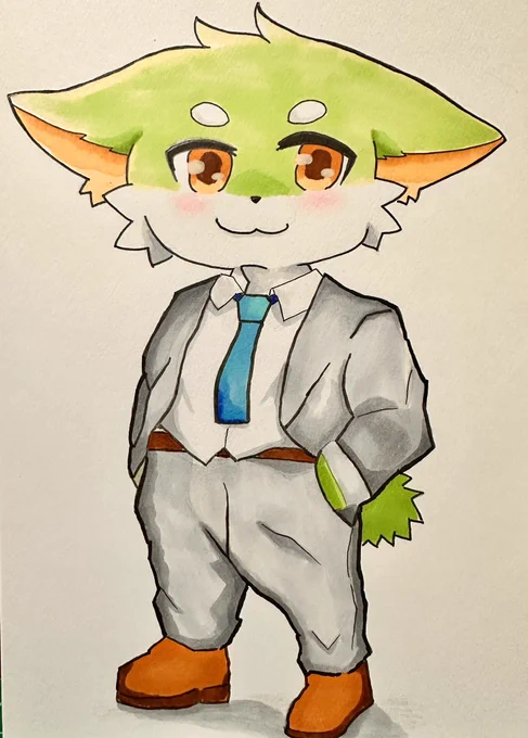ユウ
スーツ姿