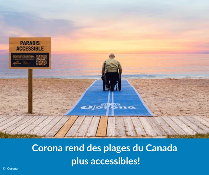 Corona rend des plages du Canada plus accessible.