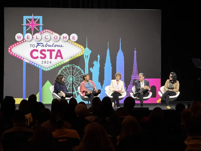 Keynote panel at CSTA 2024