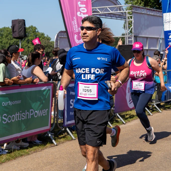 Person running
