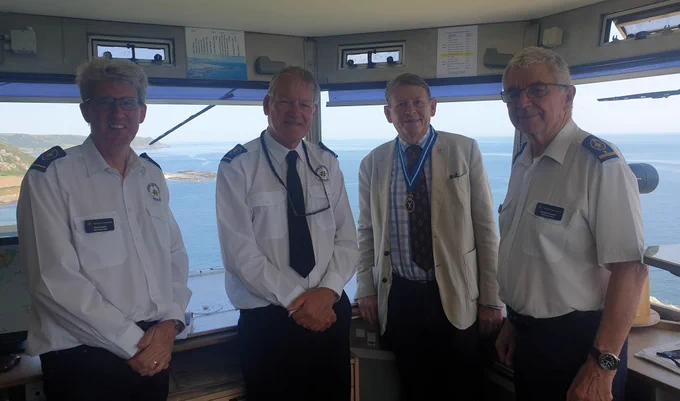 An extremely interesting visit to NCI Prawle Point yesterday to learn how they keep a close watch not only on those on the water but also on those walking the coast path as well as some of the mammals in the sea. Thank you to Phil, Peter and Richard and all who support the NCI to help keep us safe as we enjoy the great outdoors.