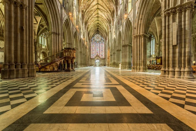 Worcester Cathedral's nave