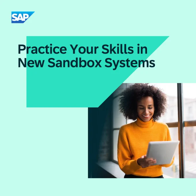 Practice Your Skills in New Sandbox Systems
