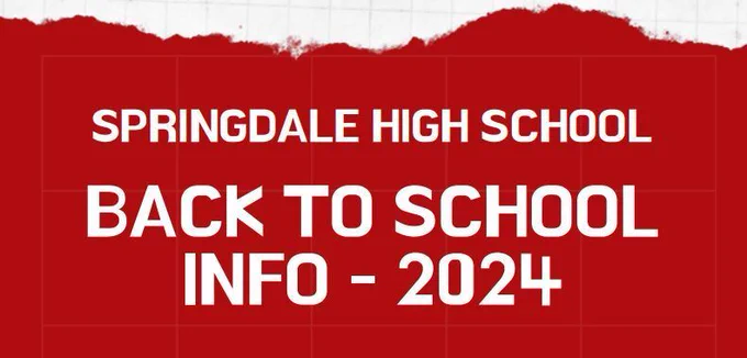 SHS Back to School Info
