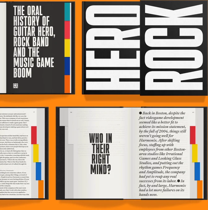 The image contains a few pages from the book. Words cannot describe how nice the typography is, but it’s pretty nice!
