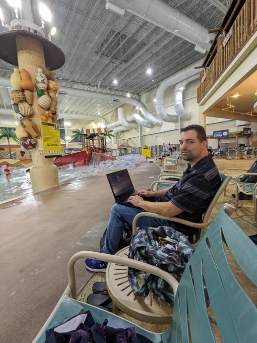 Coding at the waterslide