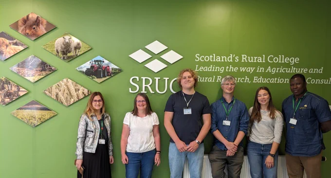 Bryn meets the Rural Policy Centre team in Edinburgh.