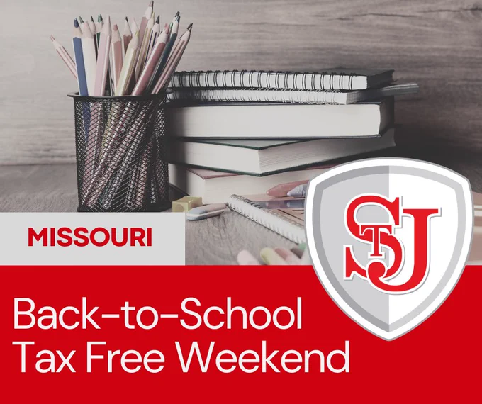 Back to School Tax Free Weekend