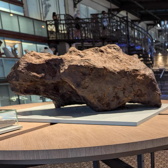 Photo of the biggest meteorites ever found in Europe weighing approx 435 kg
