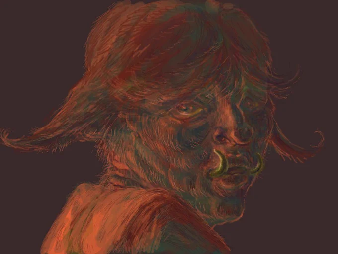'I am the boar they hunt'