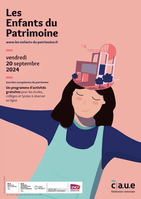 Visuel d'illustration : affiche des Enfants du patrimoine 2024
20 septembre 2024
Journées européennes du Patrimoine
Un programme d'activités gratuites pour les écoles, collèges et lycées