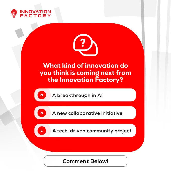 What kind of innovation do you think is coming on August 1st from the Innovation Factory? 🚀

🔹 A breakthrough in AI?
🔹 A new earning opportunity?
🔹 A tech-driven community project?

We want to hear your thoughts! 
Comment below & let us know what you’re most excited about. 

Stay tuned for the big reveal!

#InnovationFactory #InnovationFactoryCommunity #1stAugust #innovationfactory1staugustnews #bignews #ChangeisComing #tothemoon #tothefuture #guess #comment #commentbelow #CommunityPower #community #crypto #blockchains #cryptonews #cryptocommunity #BFIC #BFICCoin #ArtificialIntelligence