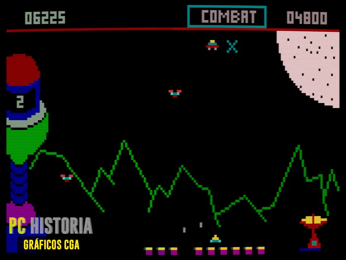 A partir del nivel 2, aparecerán naves especiales en la parte superior (como en Space Invaders) que nos permitirán conseguir puntos extra. ¡Pero cuidado! No podemos despistarnos demasiado, ya que las balas enemigas serán cada vez más numerosas.