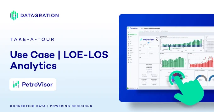 Exhibits a PetroVisor LOE/LOS use case that has been applied to several E&P operating companies.