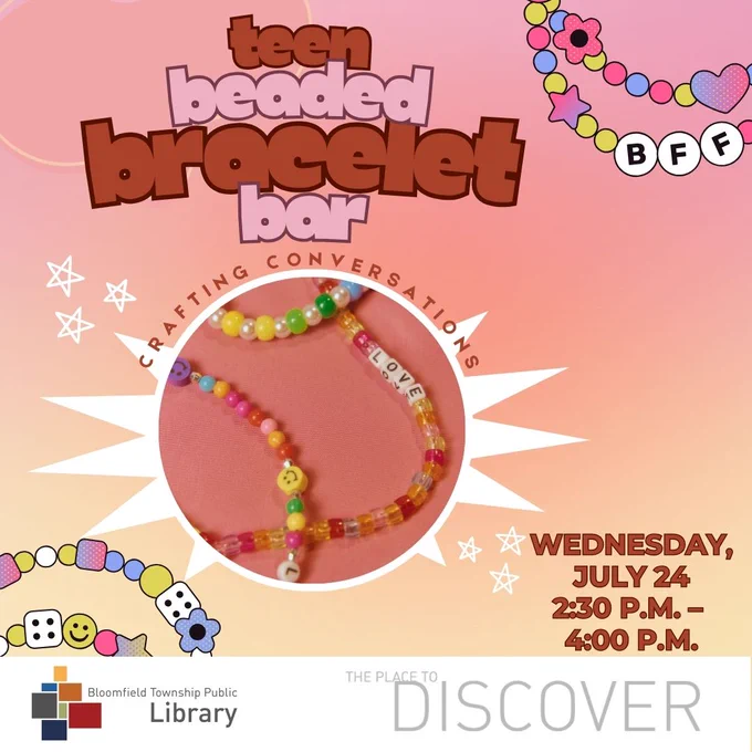 Beaded bracelet and beads