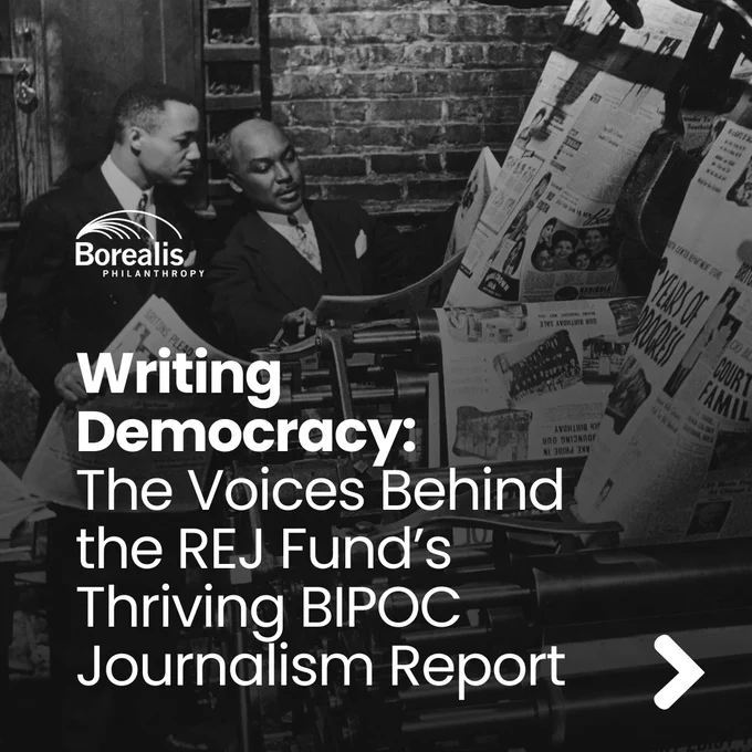Writing Democracy: The Voices Behind the REJ Fund's Thriving BIPOC Journalism Report