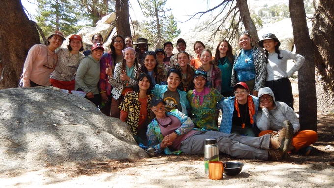 Group photo of this year's Armstrong Scholars, leaders, and Resupply Angels