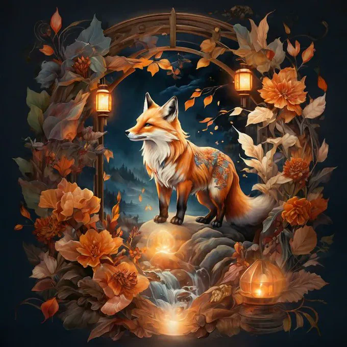 Japanese inspired tattoo design