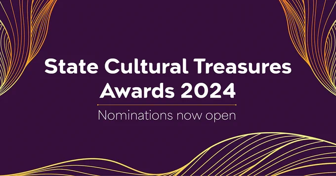 State Cultural Treasures Awards 2024 social media tile