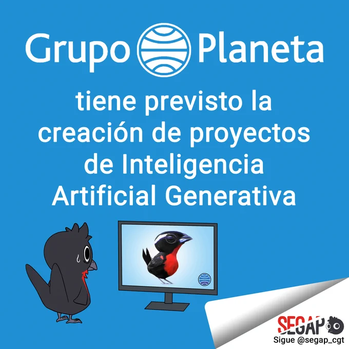 Grupo Planeta tiene previsto la creación de proyectos de Inteligencia Artificial Generativa