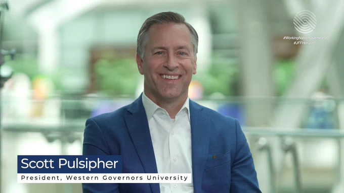 Scott Pulsipher of Western Governors University on WorkingNation Overheard at JFF Horizons in Washington, D.C.