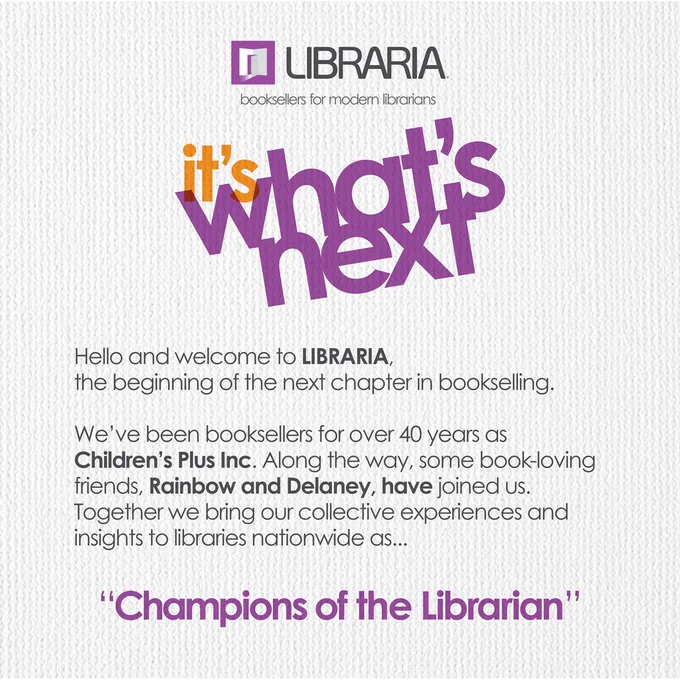 LIBRARIA It's What's Next