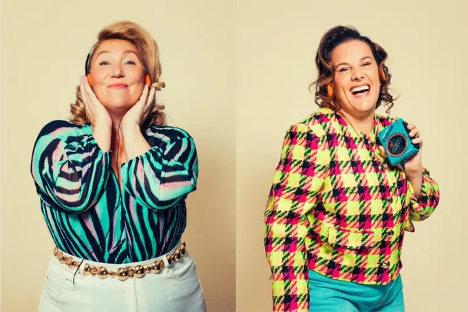 Melissa Jacques and Sam Bailey