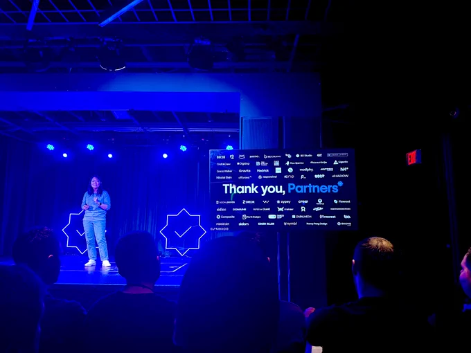 Webflow CEO Linda Tong at Webflow Partner Summit