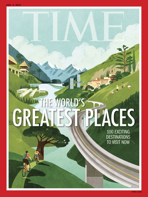 TIME's new cover: The World's Greatest Places