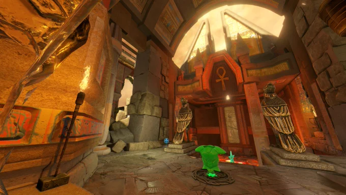 The Mega Armor room.