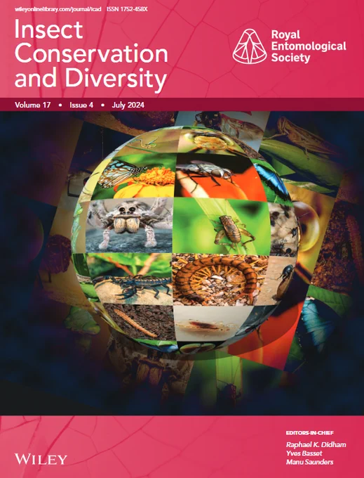 Insect Conservation and Diversity  Volume 17  Issue 4  July 2024