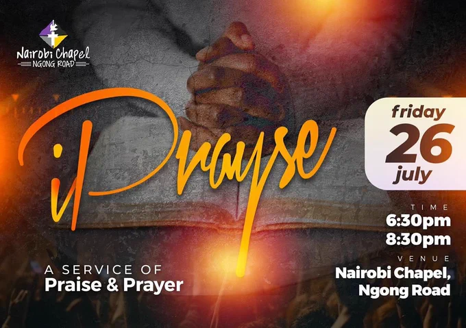 Will you be at iPRAYse tonight?
We can't wait to see you from 6:30PM…

With a posture is of Reverence, Repentance, Awe, Gratitude &  Humility to Almighty God, let's bring an offering of praise, prayer and worship as we break our July fast!

#ItsTIME #CompassMeetsClock