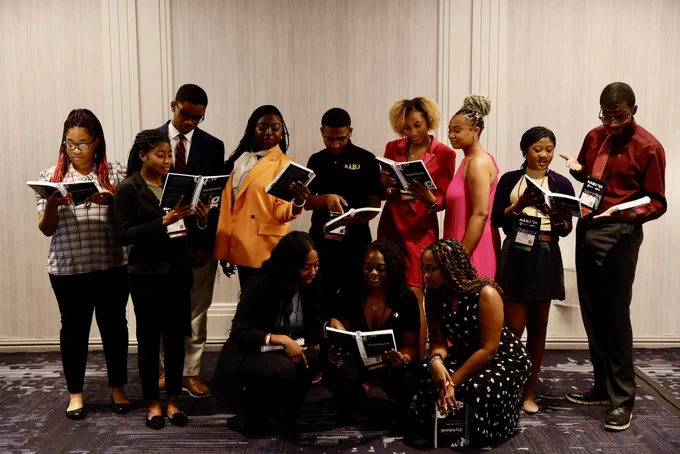 The Associated Press provided our students with AP Stylebooks!