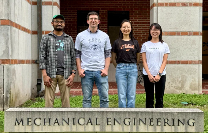 PI Lab members in t-shirts representing their faculty positions