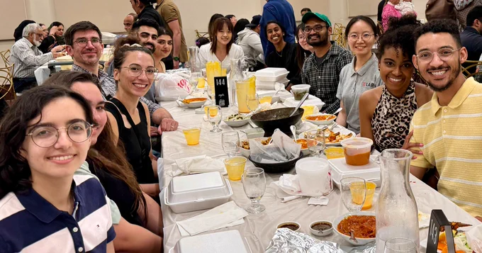 PI Lab summer social at Aga's in Houston