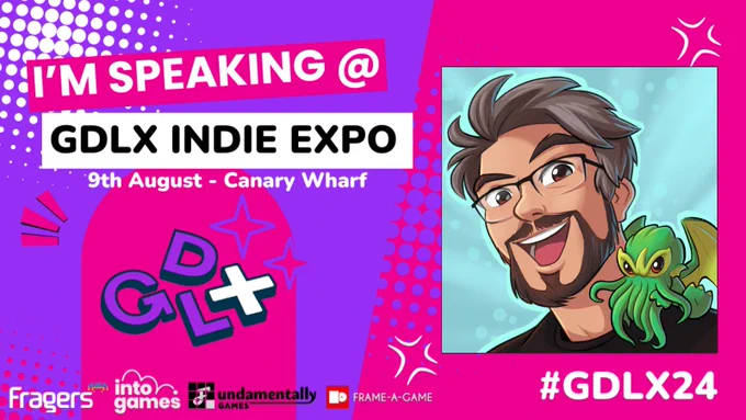 Image advertising GDLX on 9th August at Canary Wharf. Also includes my face.