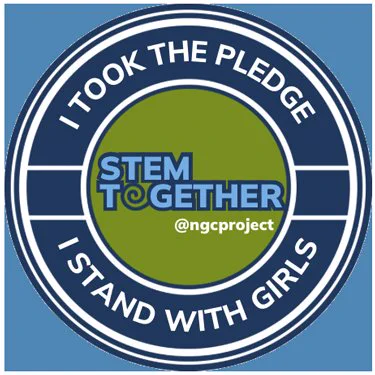 Logo that says I took the stem together pledge 