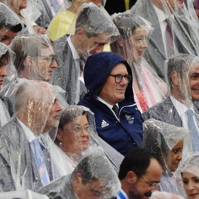 Picture of Keir Starmer at the 2024 Paris Olympics