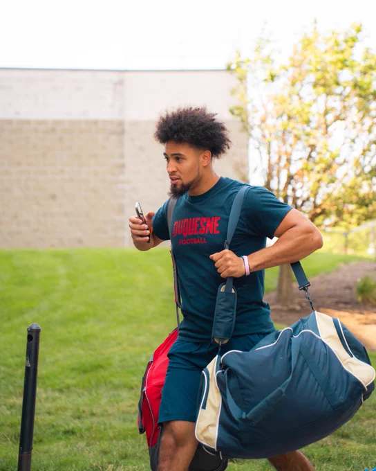 Move in day carrying bags