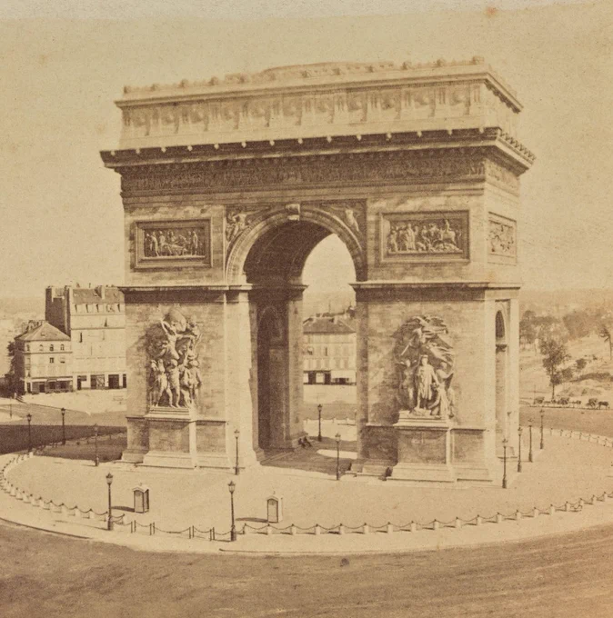 L'Arc de triomphe au XIXe siècle
© Reproduction Benjamin Gavaudo / CMN