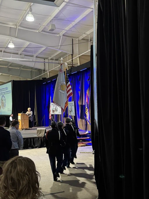 Waynesville JROTC presents the Colors