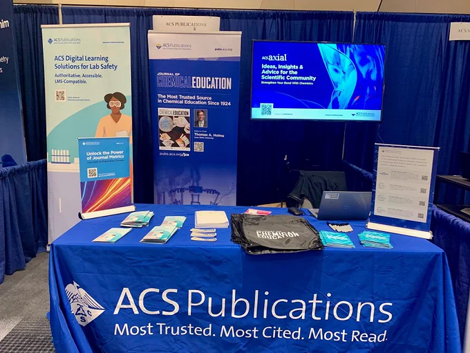 Visit the ACS Publications Booth at the BCCE 2024