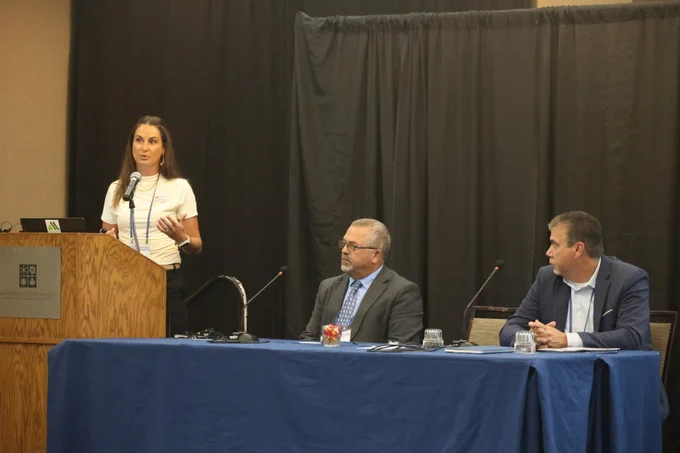 panel discussion at conference