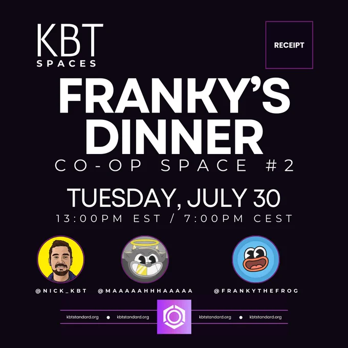 Collaborative space banner for Nick from the KBT Organization and Maaaaahhhaaaaa from Franky The Frog.. 