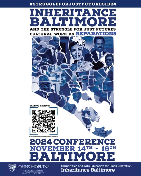 Cropped version of Inheritance Baltimore 2024 Conference poster. 