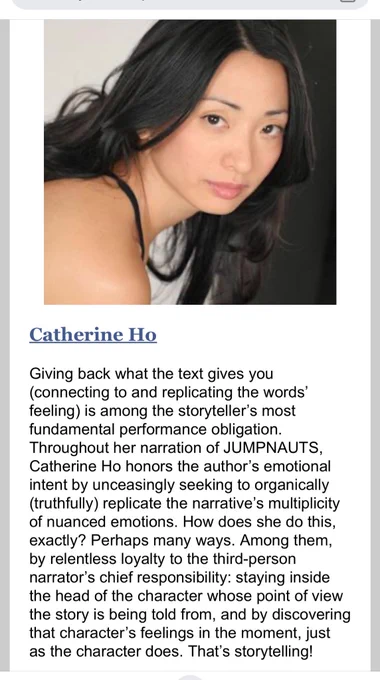 Review of audiobook JUMPNAUTS by Hao Jingfang narrated by Catherine Ho