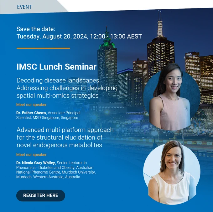 Bruker's IMSC Lunch Seminar on Tuesday, August 20