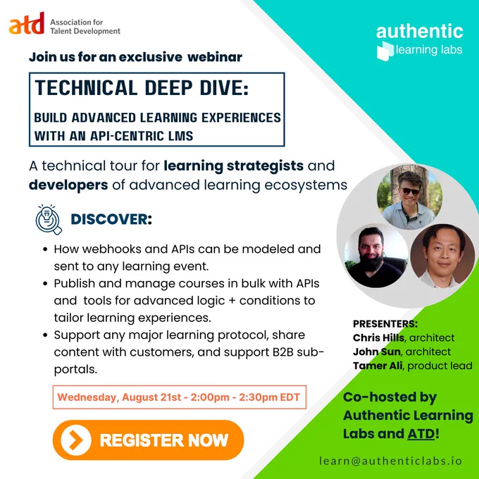 Join us for an exclusive webinar: Technical Deep Dive in Edtech