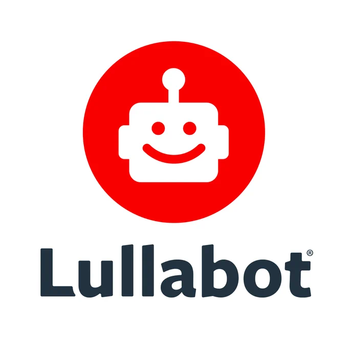 Lullabot logo of a red circle with a smiling robot face

